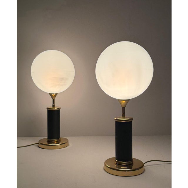 Vintage Table Lamps by Josef Busche, 1980s, Set of 2 For Sale - Image 9 of 13