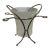 Vintage Godinger Champagne Celebration Ice Bucket with Holder For Sale