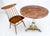 Metal Copper 33" Dia Round Top Gueridon Center Cafe Table on Paint Decorated Iron Base For Sale - Image 7 of 12