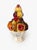 Hollywood Regency Mid-20th Century Italian Majolica Ceramic Fruit Topiary Centerpiece, 1970s For Sale - Image 3 of 12