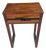 Art Deco Walnut Single Drawer Side Table by J.J Faulkner for Acme For Sale