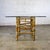 Wood Late 20th Century Campaign Style Double Pedestal Dining Table by McGuire Bamboo Bases & Glass Top For Sale - Image 7 of 18