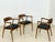 Wood Danish Style Dining Chairs, Set of 3 For Sale - Image 7 of 13
