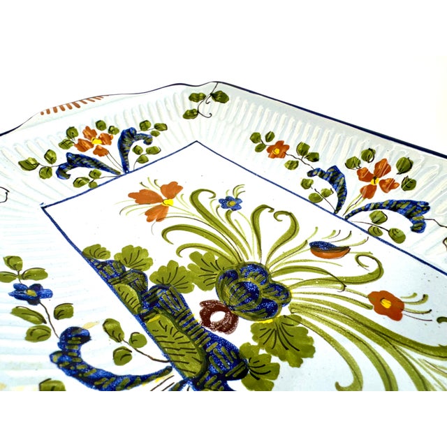 Ceramic 1960s Italian Paul Hanson Tray For Sale - Image 7 of 16