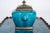 Turquoise Gilded Bronze and Turquoise Enameled Earthenware Inkstand by Theodore Deck For Sale - Image 8 of 10