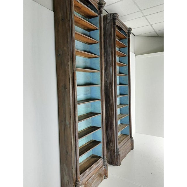 Large Antique Bookcase For Sale - Image 12 of 18
