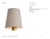 Visual Comfort Signature 4" Natural Linen Empire Shade Designer: Visual Comfort Signature Height: 4.25" Base: Shade...
