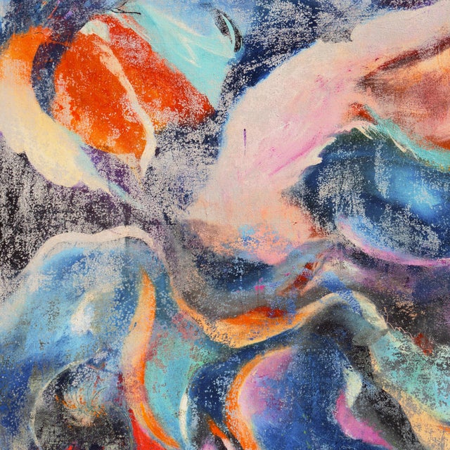 Textile 'Desert Ii' by Charmaine Girelli, Palm Springs, California Woman Artist, Large Proto-Organic Abstract For Sale - Image 7 of 7