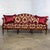 Early 20th Century Late 19th to Early 20th Century Louis XVI Camel Back Sofa Directoire Style in Gaston Y Daniela Fabric For Sale - Image 5 of 18