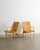 Brown Mid-Century Swedish Eva Armchairs in Birch and Brown Leather by Bruno Mathsson for Firma Karl Mathsson, 1970s, Set of 2 For Sale - Image 8 of 8