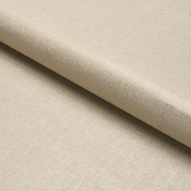 2020s Schumacher Midnight Glow Fabric In Nacre For Sale - Image 5 of 5