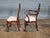 Set of 8 Kindel Winterthur Collection Mahogany Clawfoot Dinning Arm Chairs Silk For Sale - Image 10 of 14