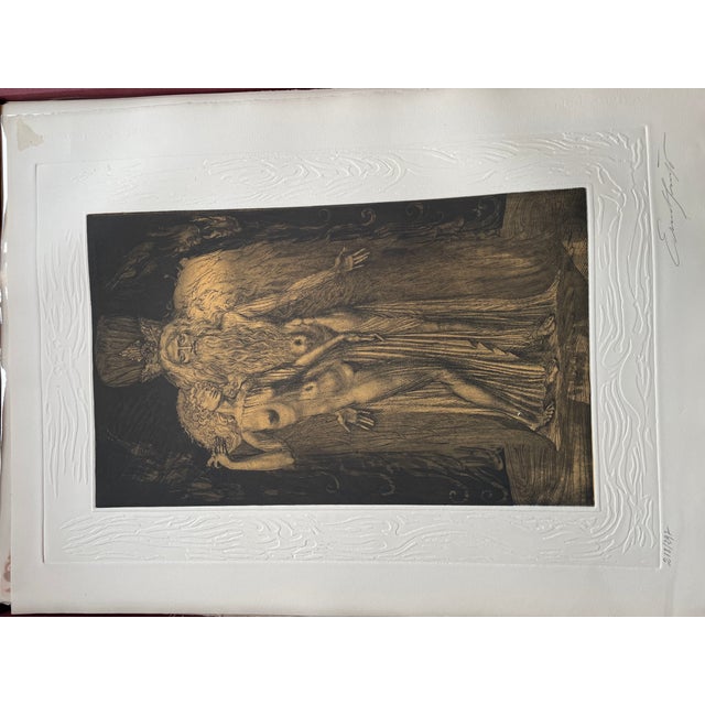 Printmaking Materials 1970s Collector's Edition of Sefer Yetsira and the Thirty-Two Paths of Wisdom- Set of 37 For Sale - Image 7 of 18