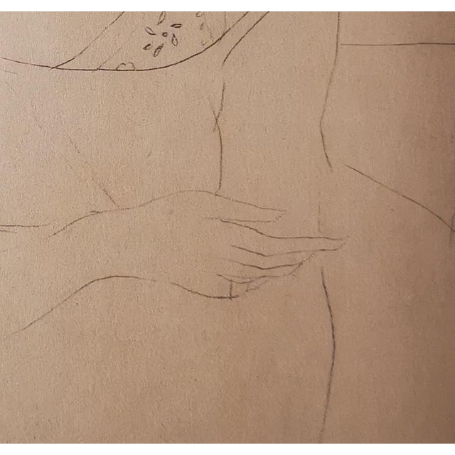 Amedeo Modigliani, Seated Woman in Shirt, 1959, Original Lithograph For Sale - Image 9 of 14