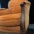 Mid-Century Hollywood Regency Bergère Armchair in Tangerine For Sale - Image 9 of 12