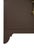 Wood Matthew Izzo Home Grace Chocolate Brown Four Door Buffet With Brass Tassel Door Pulls For Sale - Image 7 of 11