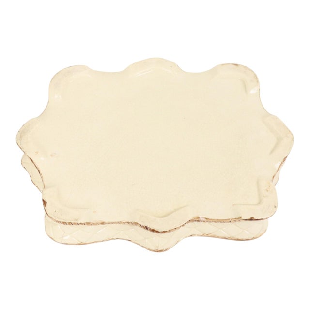 Antique 19th Century French Majolica Asparagus Plate For Sale - Image 16 of 18