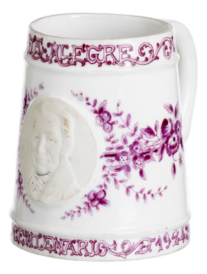Porcelain Centenary Mug from Vista Alegre
