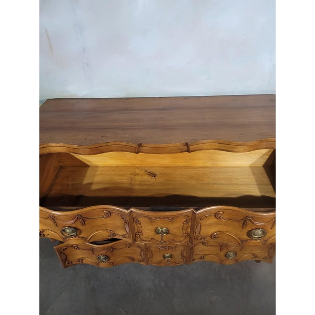 Crossbow Chest of Drawers in Cherry For Sale - Image 9 of 13