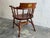 Brown Studio-Made Captain’s Chairs in American Black Walnut, Winged Foot-2020 For Sale - Image 8 of 9