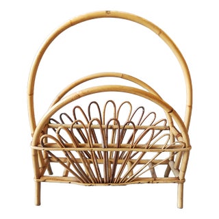 Italian Magazine Rack from Franco Albini, 1960s For Sale