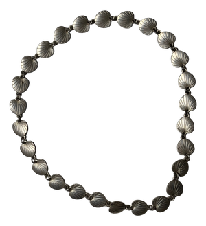 Vintage 830 Silver Necklace by Eiler & Marloe, Denmark, 1940s