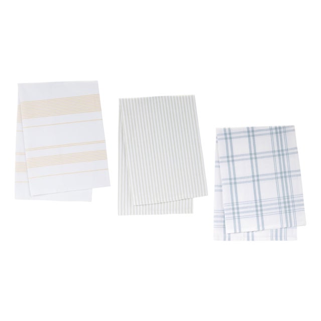 Cotton Tea Towel (Set of 3) For Sale