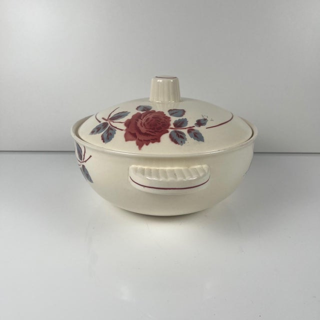 Red Monique Tureen from Badonviller, 1930s For Sale - Image 8 of 16
