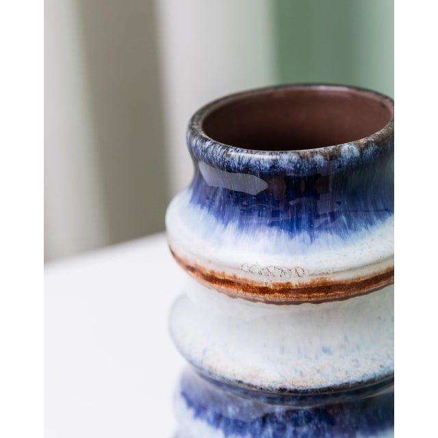 German Ceramics Vase from Strehla, 1960s For Sale - Image 3 of 12