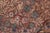 Boho Chic Floral 1990's Pak-Persian Brown/Green Wool Round Rug - 8'0'' X 8'1'' For Sale - Image 4 of 9