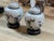 Design Plus Gallery presents a Pair of Cloisonné Ginger Jars. This pair of antique jars are antique and done with very...