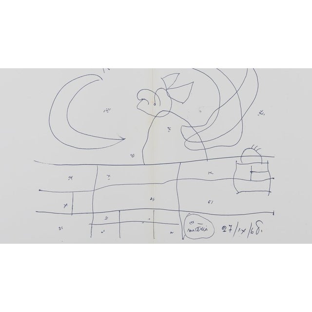 Joan Miro, Tapis de Tarragona X, Lithograph For Sale - Image 4 of 6