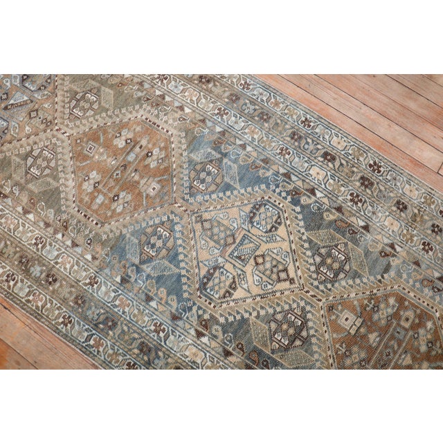 Antique Zabihi Collection Long Persian Malayer Runner - 2'8" x 17'9" For Sale - Image 4 of 10