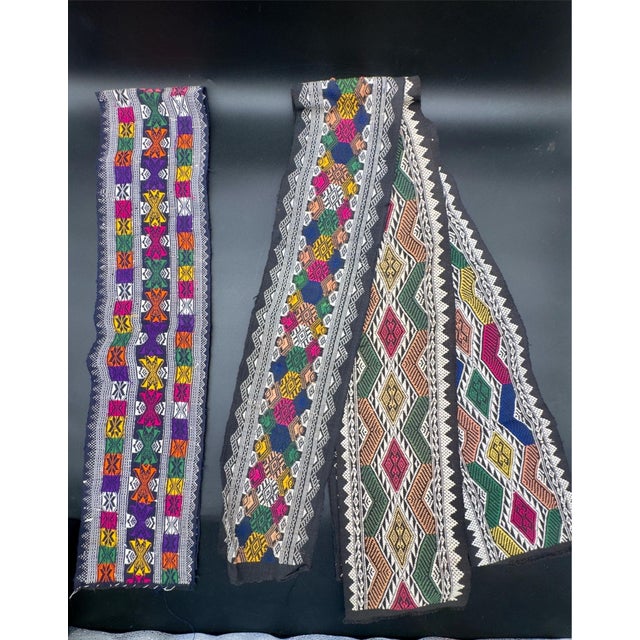 1980s Laos Hand-Woven Textiles, 4 Total For Sale - Image 5 of 13