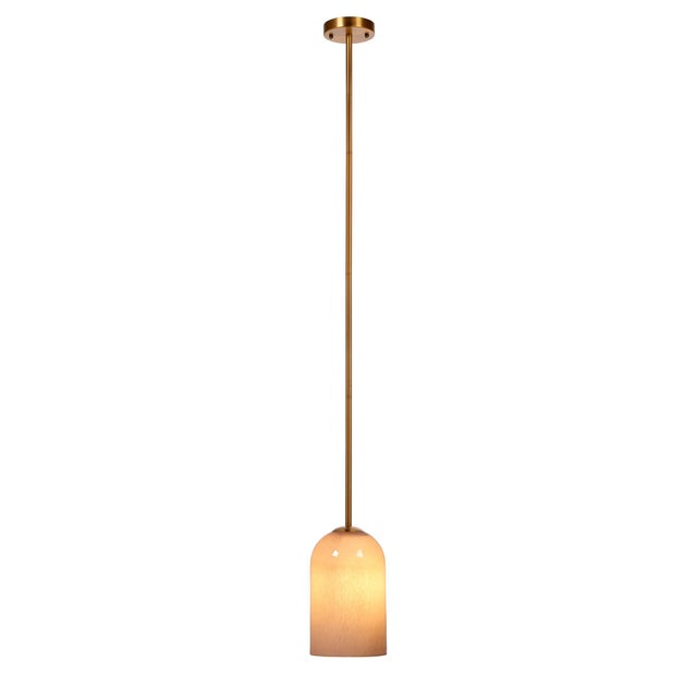 Metal Jamie Young Holt Pendant, Taupe For Sale - Image 7 of 7