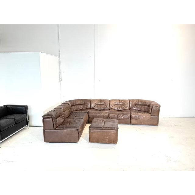 Manufacturer: De Sede Designer: De Sede Design Team Model: DS 14 Upholstery: Nappa leather Color: Black Dimensions: Width...