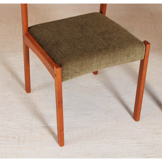 1960s Danish Teak Dining Chairs, 1960s, Set of 4 For Sale - Image 5 of 10