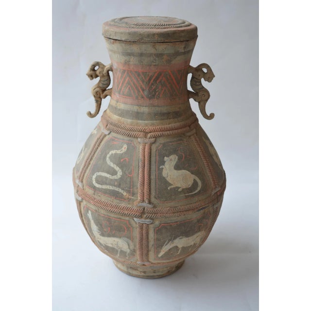 Brown Set of Seven Zhou Dynasty Vases For Sale - Image 8 of 12