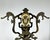 Spanish Revival Brass Wall Sconce: Gothic Dragon Design, c. 1910-1920 For Sale - Image 6 of 10
