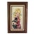 Vintage Koros Original Oil Painting “Portrait of a Child” Big Eye Waif Art, Framed For Sale