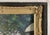 Vintage 1970s Pennsylvania Regional Impressionist Landscape Oil on Board Painting – Heavy Carved Wood Black & Gold Frame For Sale - Image 4 of 10