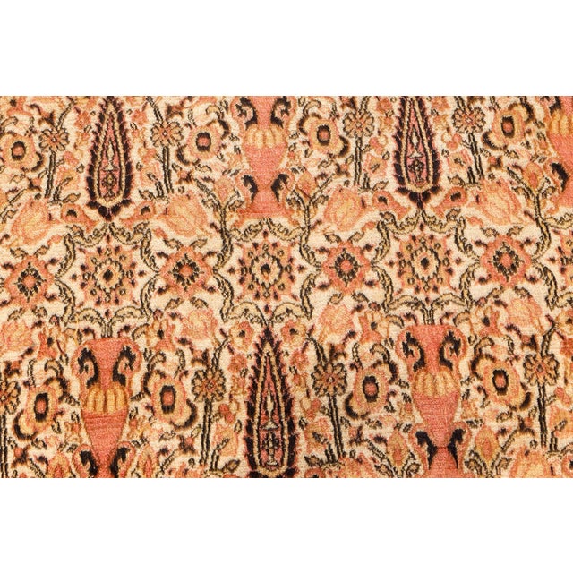 1920s Authentic Persian Khorassan Handmade Wool Carpet For Sale - Image 5 of 8