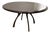 Custom Sculptural Solid Wood Round Dining Table | Manifesto Design Group For Sale