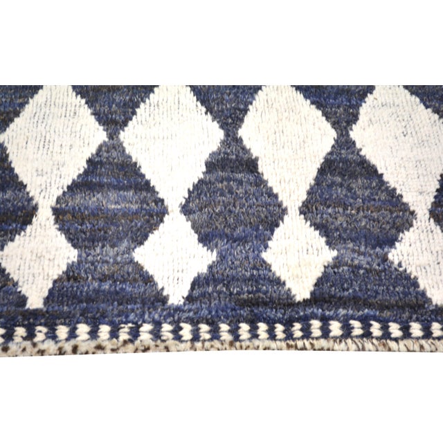 Moroccan Hand Knotted Wool Rug, 12'5"x15' For Sale - Image 4 of 6