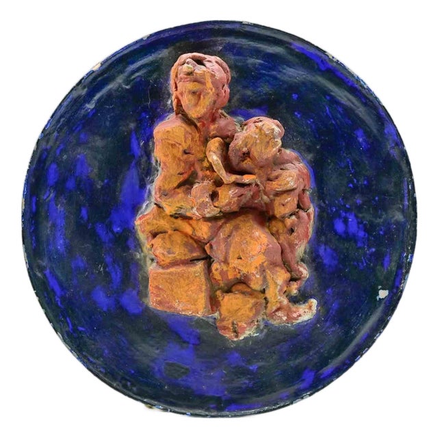 Sirio Pellegrini, Mother and Child, 1960s, Terracotta For Sale