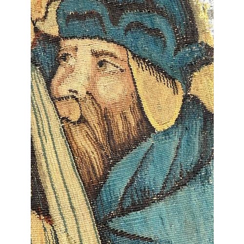 Antique Aubusson Tapestry, 1600s For Sale - Image 11 of 18