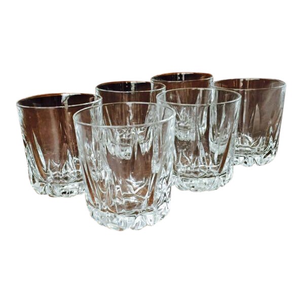 Royal Doulton Crystal Whiskey Glasses Set of 6 Chairish