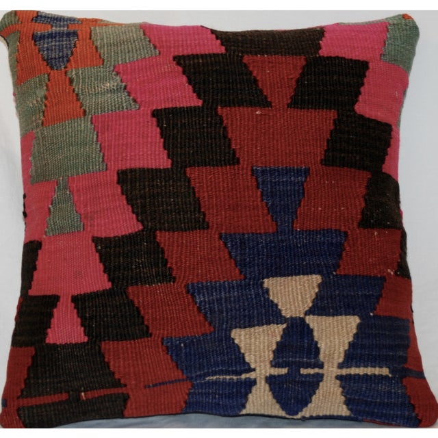 Vintage Handmade Wool Boho Pillow Chairish