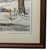 Late 20th Century Late 20th Century "Silent Watch" Framed Print by William Mangum For Sale - Image 5 of 13