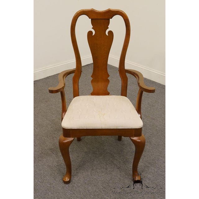 Thomasville Furniture Winston Court Collection Queen Anne Dining Arm Chair Chairish